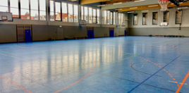 Neue Ballspielsporthalle in der Kurfürstenstraße 